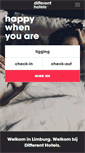 Mobile Screenshot of differenthotels.be